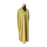 Vestido Hilo Oversize Listado